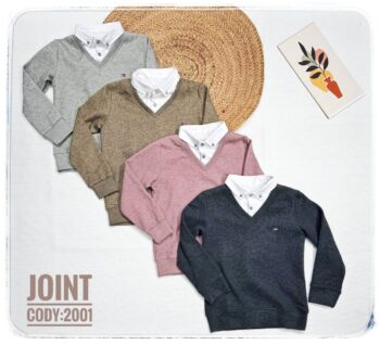 جوينت بلوفر ياقه قميص اولادى