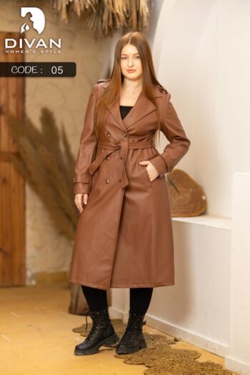 ديفان ترينش كوت جلد