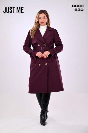 جاست مى ترينش كوت طويل