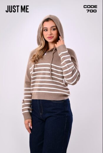 جاست مى بلوفر تريكو مقلم