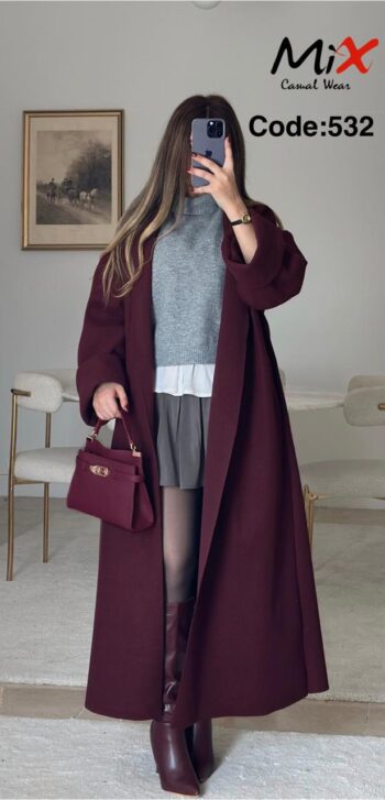 ميكس كارديجن جوخ طويل سادة