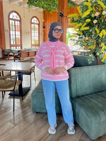 ميس ليندا سوت مقلم